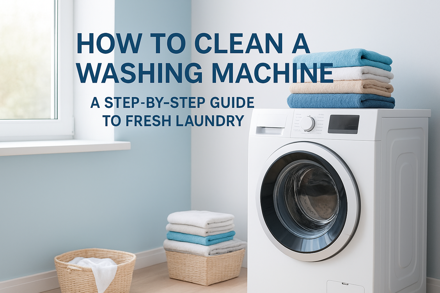 Read more about the article How To Clean A Washing Machine: A Step-by-Step Guide To Fresh Laundry