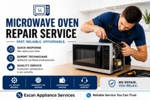 Read more about the article Microwave Oven Repair Service: Complete 2026 Homeowner Guide